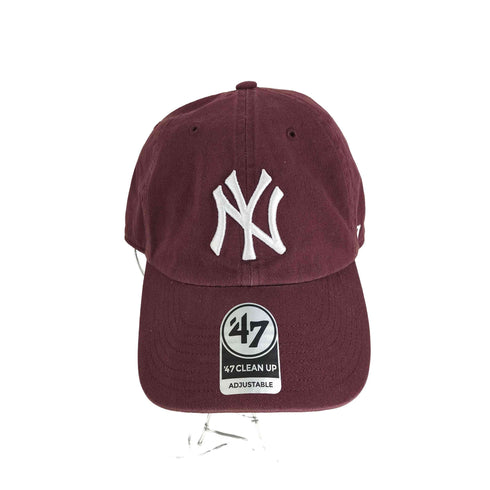 フォーティーセブン ’47 CLEAN UP チームロゴ刺繍 6ホールベースボールキャップ メンズ