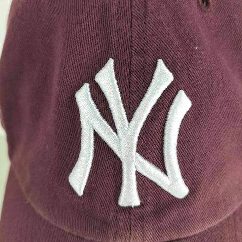 フォーティーセブン ’47 CLEAN UP チームロゴ刺繍 6ホールベースボールキャップ メンズ