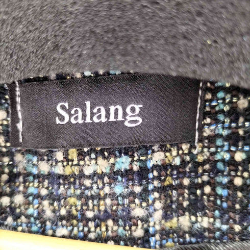 Salang ツイードジャケット 金ボタン レディース FREE