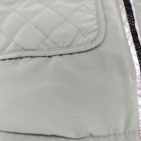 ザラ ZARA リバーシブル ボア ブルゾン ジャケット ミントグリーン レディース JPN:XS