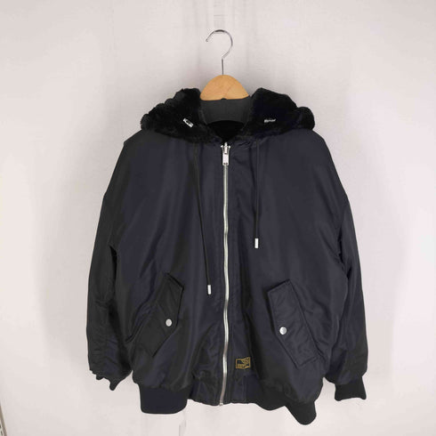 ザラ ZARA リバーシブルボンバージャケット メンズ JPN:L