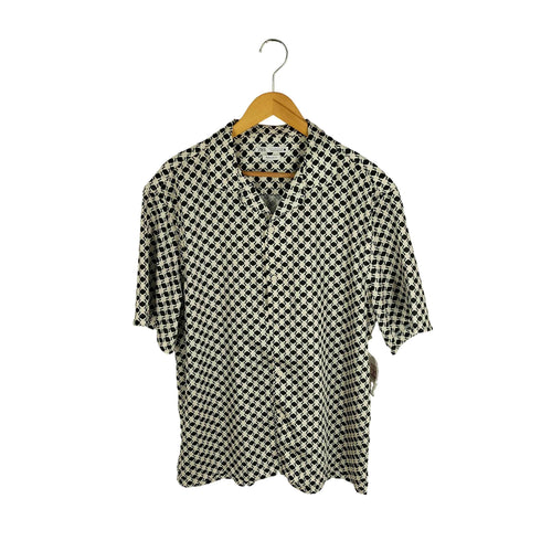 ザラ ZARA REGULAR FIT 総柄オープンカラーシャツ メンズ JPN:L