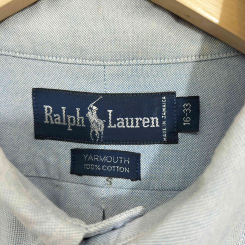 ラルフローレン RALPH LAUREN YARMOUTH ポニー刺繍 オーバーサイズBDオックスフォードシャツ BD Oxford L/S-Shirt メンズ 16-33