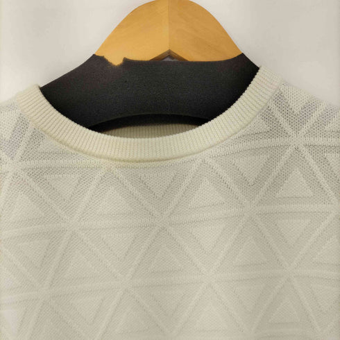 ラッドミュージシャン LAD MUSICIAN 16AW TRIANGLE KNIT CREW NECK PULLOVER メンズ JPN:44