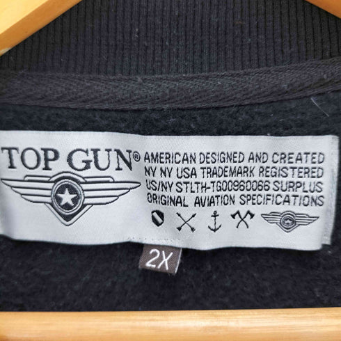 TOPGUN ビッグロゴデザインスウェット メンズ JPN:XXL