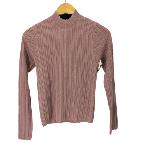 リエンダ rienda シアーストライプH/N Knit TOP レディース FREE