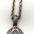 ナバホ NAVAJO Jacob D. Morgan作 インディアン 925刻印 ネックレス メンズ