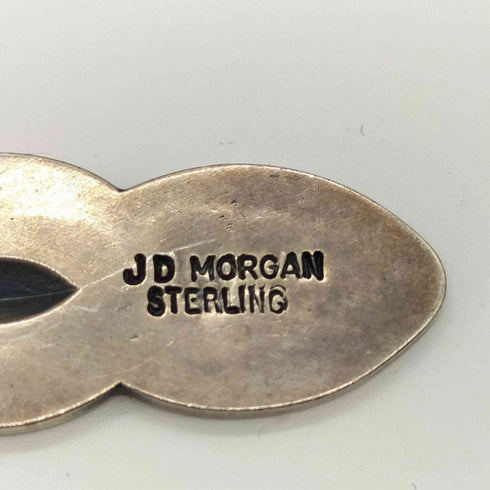 ナバホ NAVAJO Jacob D. Morgan作 インディアン 925刻印 ネックレス メンズ