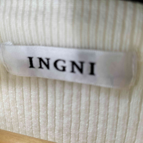 イング INGNI 袖異素材/パワショルニット レディース ONE SIZE