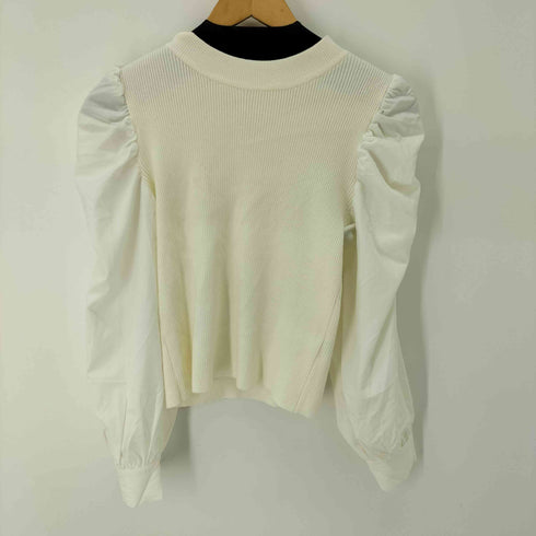 イング INGNI 袖異素材/パワショルニット レディース ONE SIZE