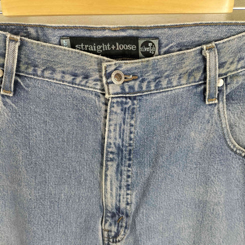リーバイス LEVI STRAUSS&CO 90s-00s silver tab straight+loose 748刻印 ストレートルーズデニムパンツ メンズ