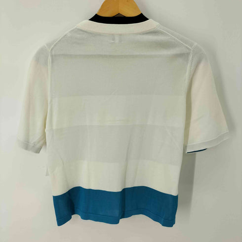 ピーエスポールスミス PS Paul Smith 配色切替ニット レディース import:M