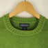 ランズエンド LANDS END 90s USA製 コットン クルーネックニット メンズ import:M