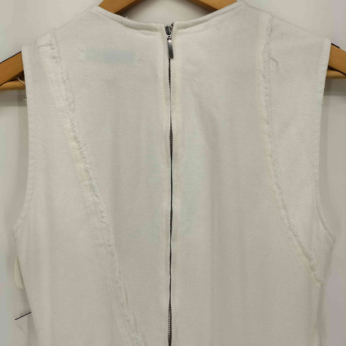 ザラ ZARA フリンジ アシンメトリー ワンピース レディース import:XS
