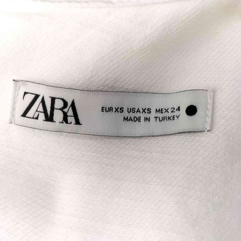 ザラ ZARA フリンジ アシンメトリー ワンピース レディース import:XS