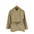 ザラ ZARA ビジュー ラインストーン トレンチハーフコート レディース JPN:M