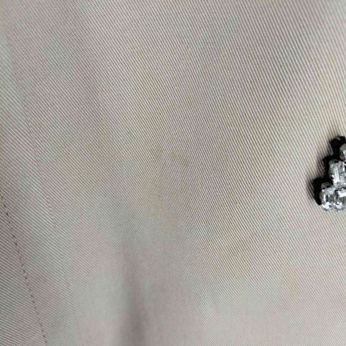 ザラ ZARA ビジュー ラインストーン トレンチハーフコート レディース JPN:M