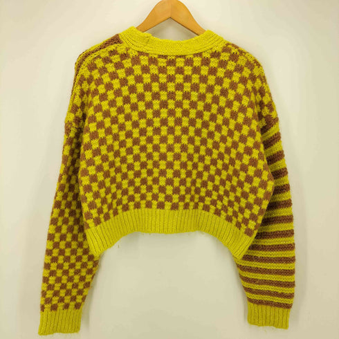ザラ ZARA コントラストジャガードニット レディース JPN:S