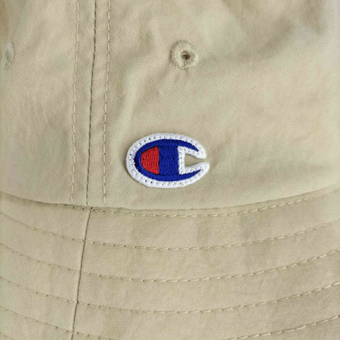 チャンピオン Champion ロゴ刺繍 ナイロン バケットハット レディース