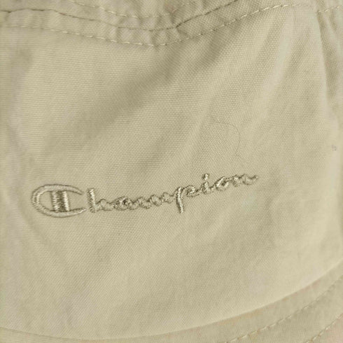 チャンピオン Champion ロゴ刺繍 ナイロン バケットハット レディース