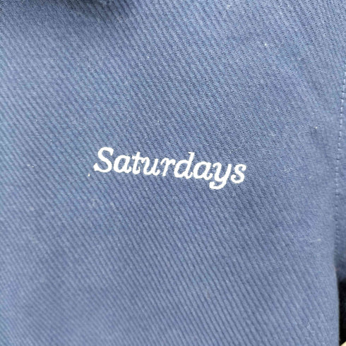 サタデーズニューヨークシティ Saturdays NYC ロゴ刺繍ダブルジップスイングトップ メンズ JPN:S