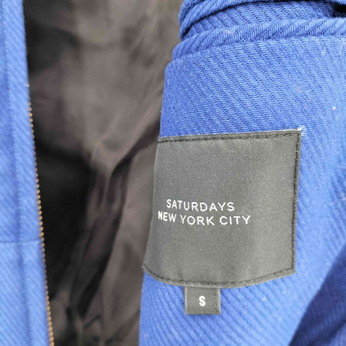 サタデーズニューヨークシティ Saturdays NYC ロゴ刺繍ダブルジップスイングトップ メンズ JPN:S