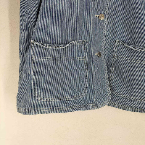 SAG HARBAR ヒッコリーカバーオール american レディース L