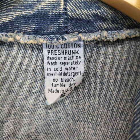 MADE IN USA 装飾ペイントデニムジャケット メンズ JPN:S