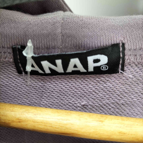 アナップ ANAP クロップドジップパーカー レディース FREE