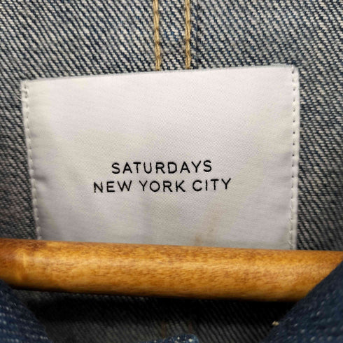 サタデーズニューヨークシティ Saturdays NYC デニムカバーオールジャケット メンズ JPN:M
