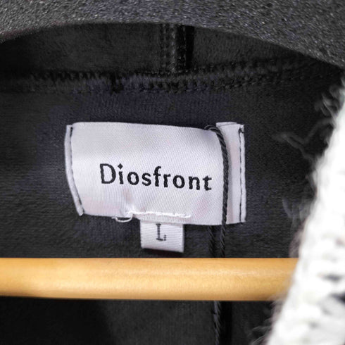 diosfront フリース カーディガンジャケット レディース JPN:L