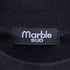 マーブルシュッド Marble Sud 袖 リンゴ刺繍 トレーナー ワンピース レディース