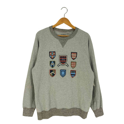 ユニクロジェイダブリューアンダーソン UNIQLO JW ANDERSON エンブレム刺繍 スウェット メンズ JPN:L