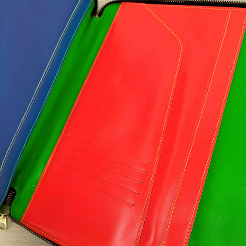 ウォレットコムデギャルソン Wallet COMME des GARCONS Colour Plain iPad ケース メンズ