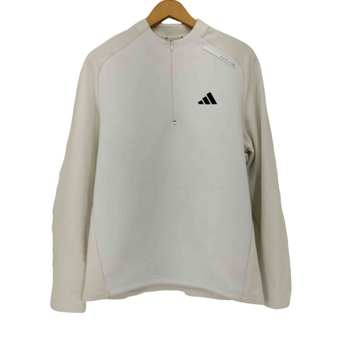 アディダス adidas COLD.RDY ハーフジップL/Sストレッチシャツ メンズ import:L