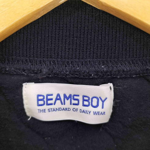 ビームスボーイ BEAMS BOY 21AW キルティング ハーフジップ プルオーバー カットソー レディース