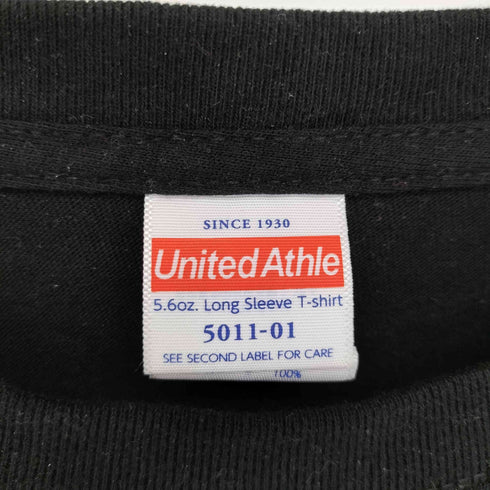 ユナイテッドアスレ UNITED ATHLE クルーネック L/S Tシャツ メンズ import:L