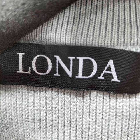 LONDA レイヤード巻きニット レディース ONE SIZE