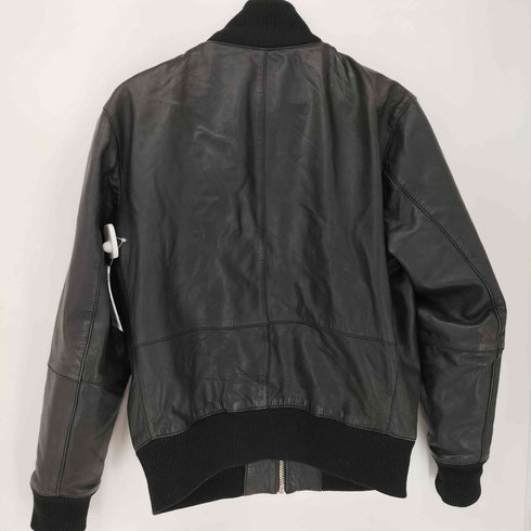 ザラ ZARA ジップアップ フェイクレザー ジャケット メンズ