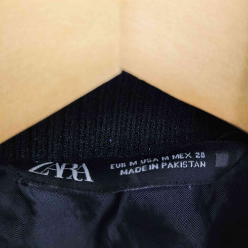 ザラ ZARA ジップアップ フェイクレザー ジャケット メンズ