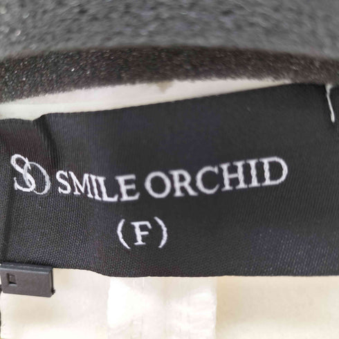 SMILE ORCHID フェイクウールノースリーブVネックワンピース レディース FREE