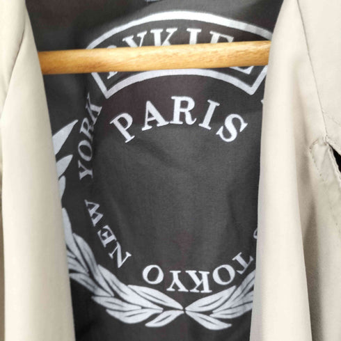 ソニアリキエル SONIA RYKIEL 金ボタン ハーフナイロンジャケット レディース import:M