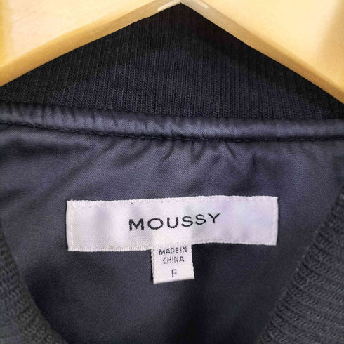 マウジー moussy VOLUME CROPPED MA-1 レディース FREE