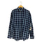アイスバーグ ICEBERG イタリア製 オンブレチェック ポケット ボタンダウン シャツ メンズ import:XL