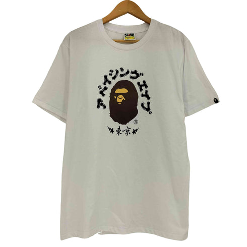 アベイシングエイプ A BATHING APE 東京 クルーネックTシャツ メンズ JPN:L