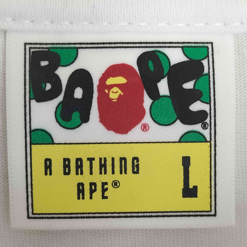 アベイシングエイプ A BATHING APE 東京 クルーネックTシャツ メンズ JPN:L