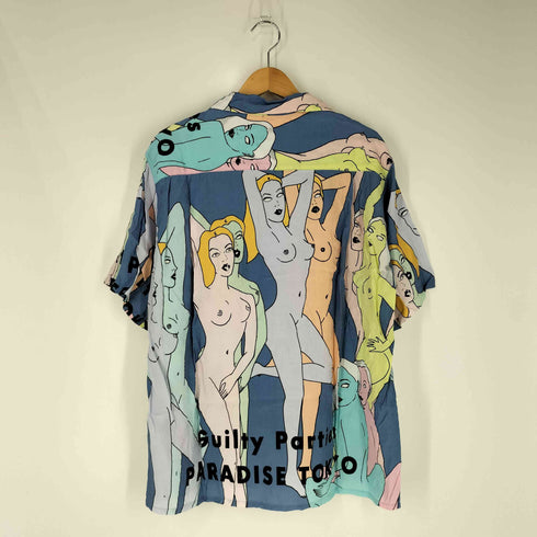 ワコマリア WACKO MARIA HAWAIIAN SHIRT S/S 天国東京百女柄図 アロハシャツ メンズ JPN:L
