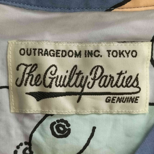ワコマリア WACKO MARIA HAWAIIAN SHIRT S/S 天国東京百女柄図 アロハシャツ メンズ JPN:L