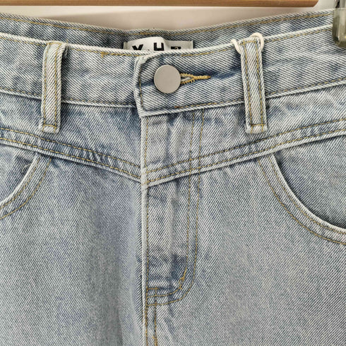 X.H.T 切替カットオフデニムスカート レディース ONE SIZE