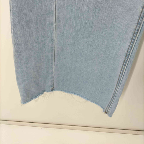 Salang フレアデニムパンツ カットオフ レディース